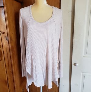 Free People Asymmetrical Thermal Top